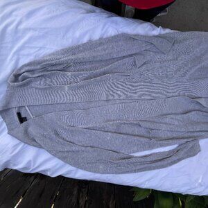 BANANA REPUBLIC WOMENS KNIT SWEATER, GRAY, XS